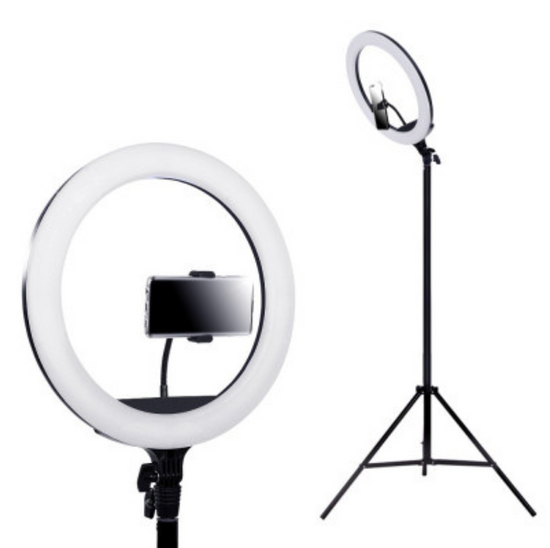 Load image into Gallery viewer, LED Dimmable Ring Light 35cm/14&amp;quot; 5600K 3000LM
