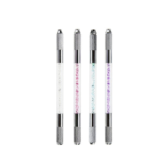 Double-ended Crystal Microblading Handle - Lash and Brow Supplies