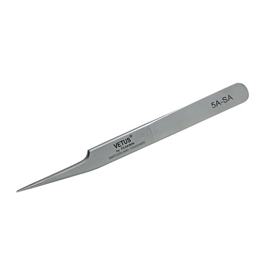 Load image into Gallery viewer, Vetus 5A-SA Professional Straight Tweezer - Lash and Brow Supplies
