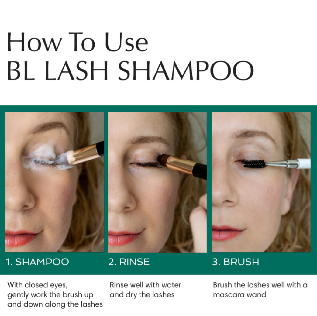 BL Lash Shampoo Foam Cleanser with Lash Cleansing Brush