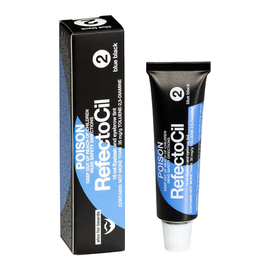 RefectoCil Lash and Brow Tint - Blue Black No. 2 - Lash and Brow Supplies