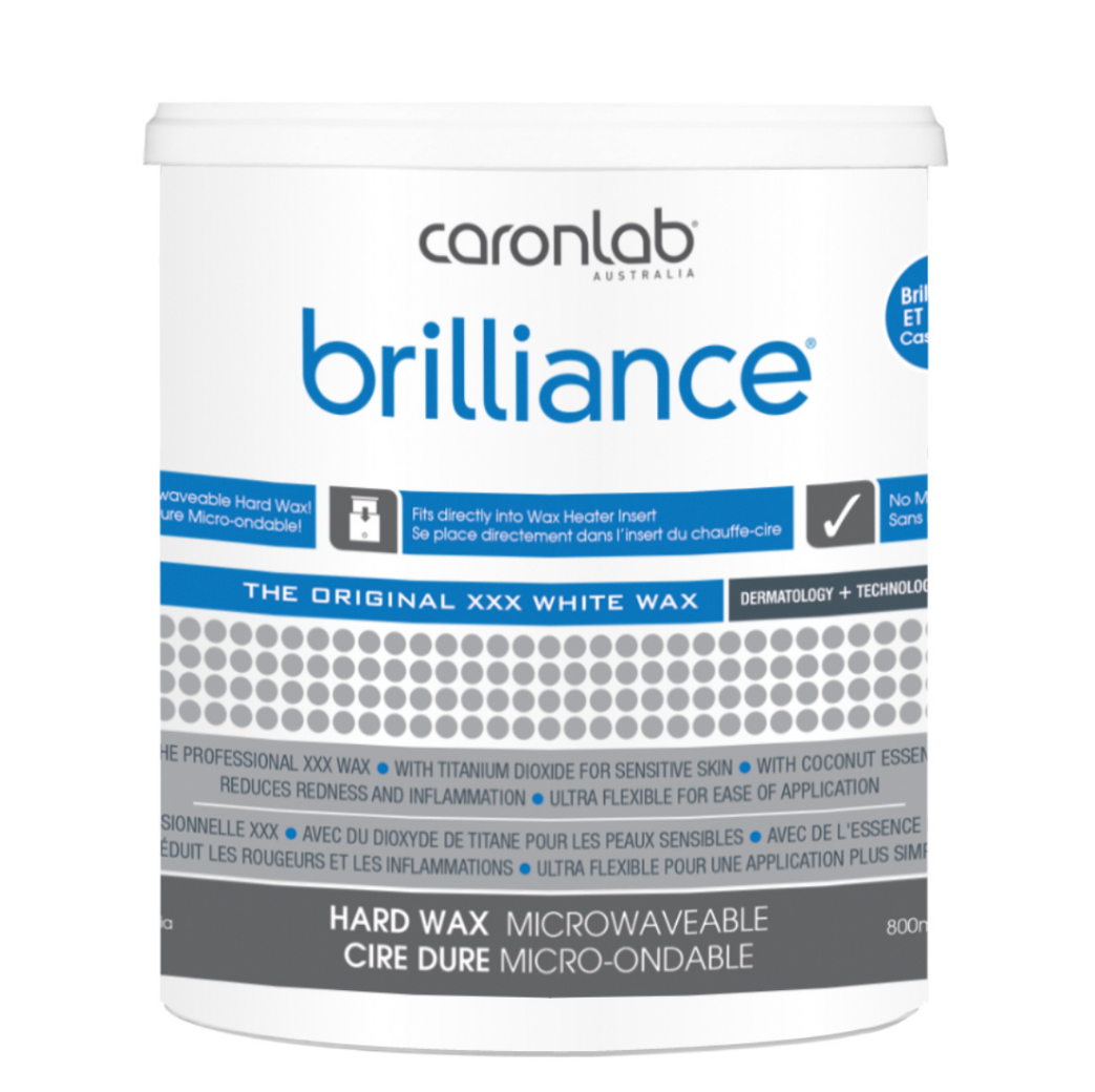 Caronlab Brilliance Hard Wax 800g Microwaveable