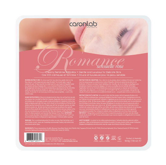 Caronlab Romance Hard Wax 500g Pallet