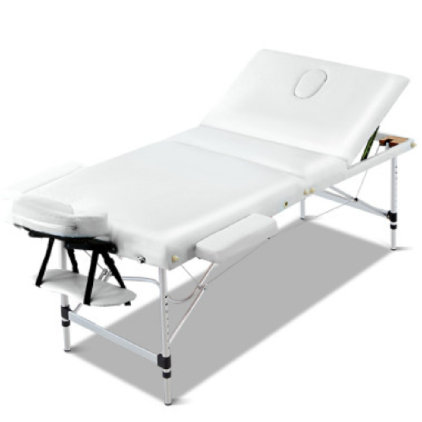 Extra Wide Portable Three Fold Massage Table - Multiple Colours