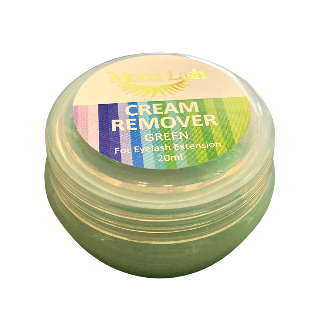 Green Cream Remover for Eyelash Extensions - TGA approved