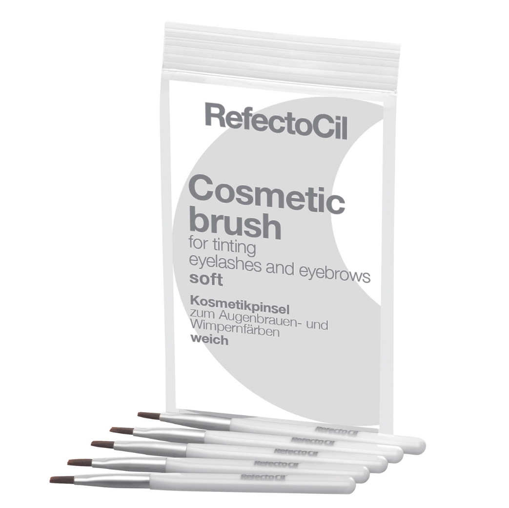 RefectoCil Cosmetic Brushes for Tinting and Precision Work - 5 pack